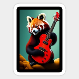 Funny music graphic design Sticker